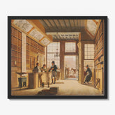 The Shop of the Bookdealer Pieter Meijer Warnars on the Vijgendam in Amsterdam by Johannes Jelgerhuis - thumbnail_1_bf_66fa9aaa8213847b6f3578c9